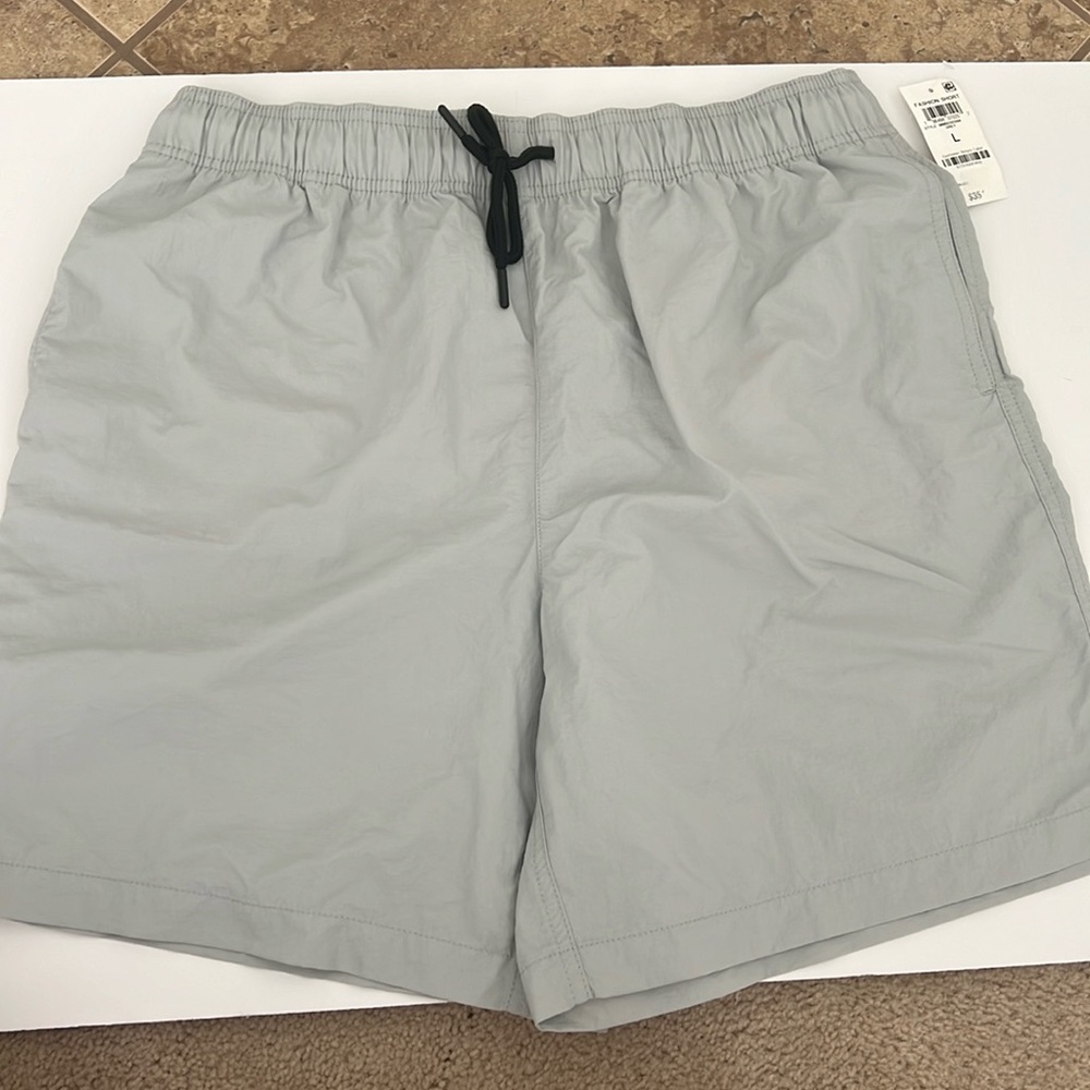 Gray men’s swim trunks - NWT